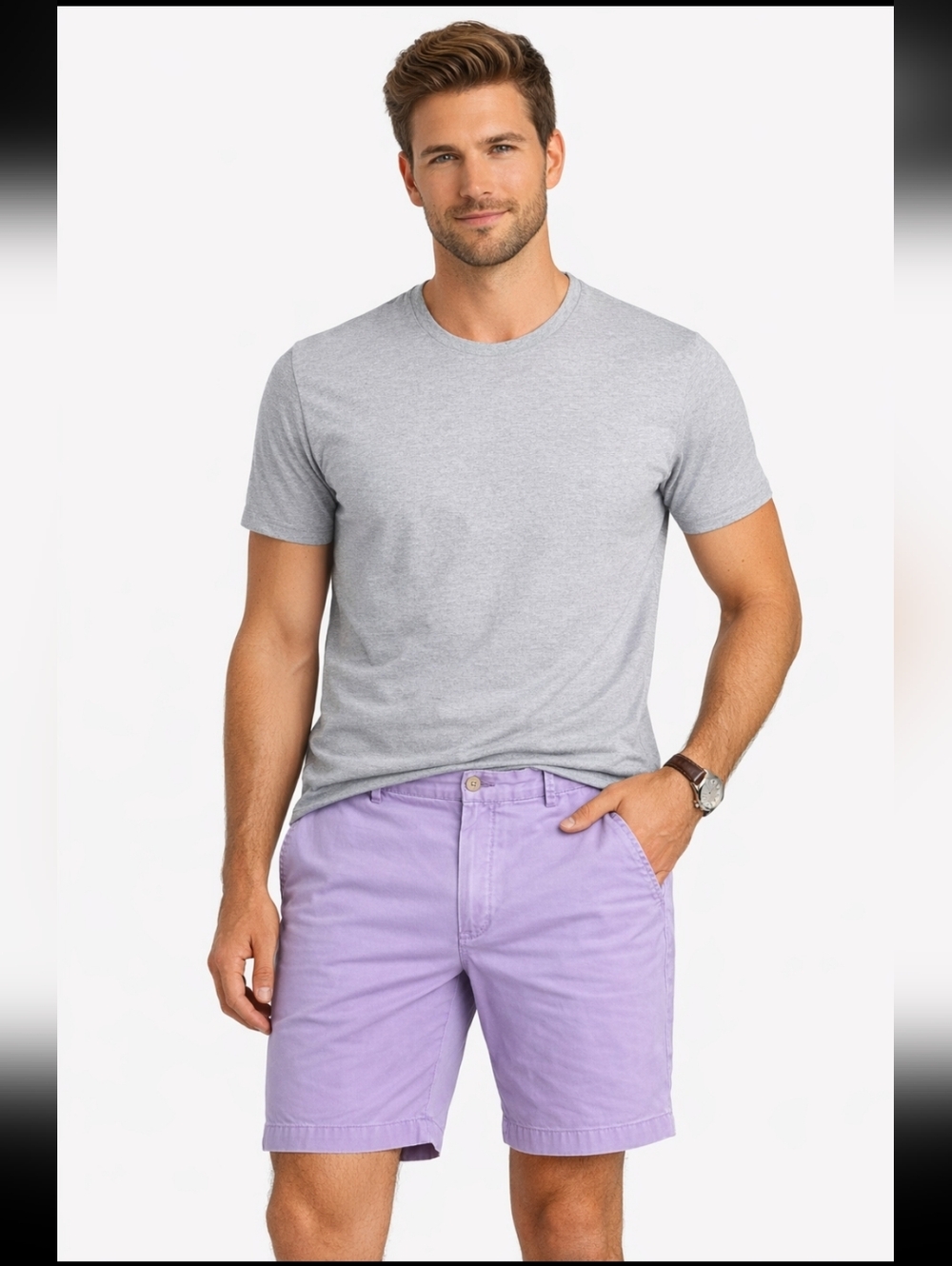 Peter Millar Lilac Chico Shorts (Size: 38)